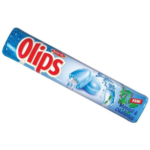Olips Menthol and Eucalyptus Throat Lozenges for Pain and Discomfort 0.99 oz (28 g)