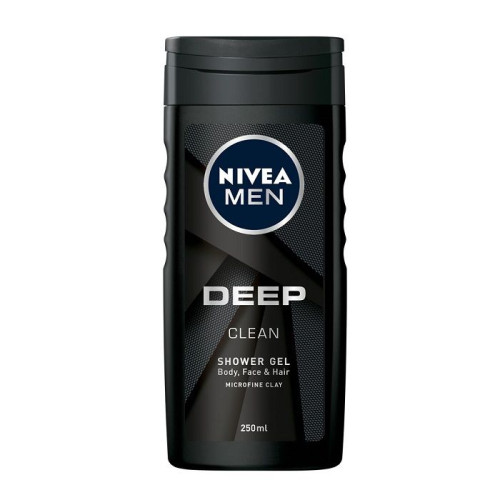 Nivea Men Deep Shower Hydrating Gel 8.45 fl oz (250 ml)