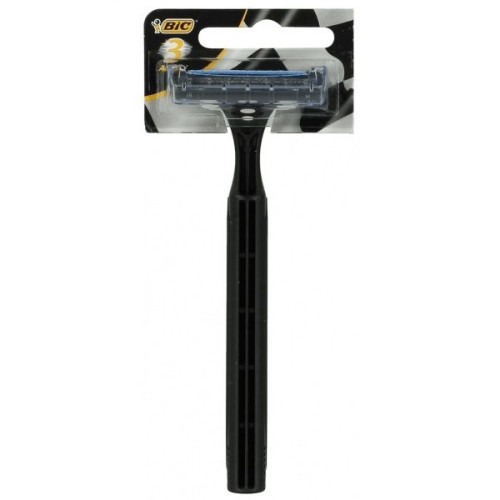 Bic Action 3 Men's Razor with 3 Blades for Smooth Skin 1 pc