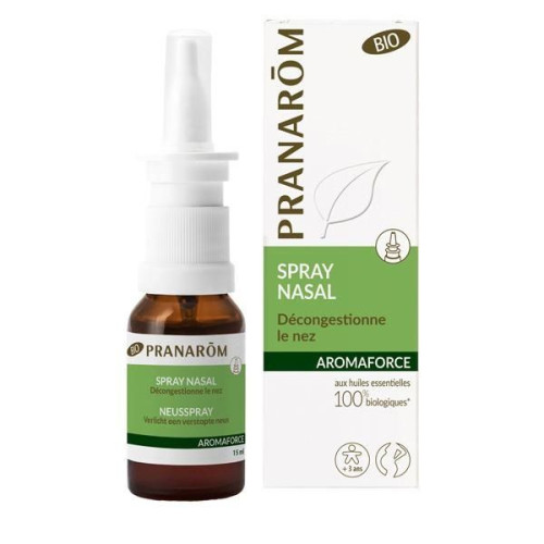 Pranarom Aromaforce Bio Nasal Spray 0.51 fl oz (15 ml)