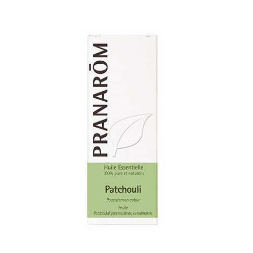 Pranarom Patchouli Essential Oil for Dandruff and Acne Removal on Oily Skin 0.17 fl oz (5 ml)