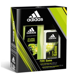 Adidas Pure Game Promo Set for Men Shower Gel and Perfume Spray