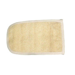 Agiva Bath Loofah Body Glove with Terry Cloth Back