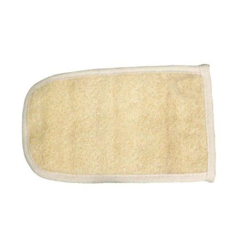 Agiva Bath Loofah Body Glove with Terry Cloth Back