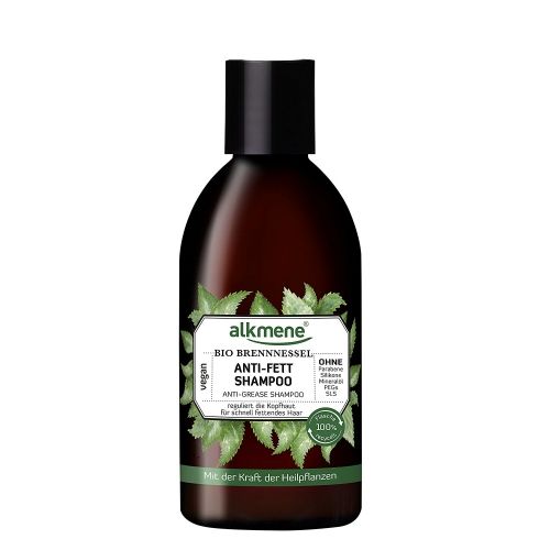 Alkmene Brennnessel Nourishing Shampoo with Organic Nettle for Oily Hair 8.45 fl oz (250 ml)