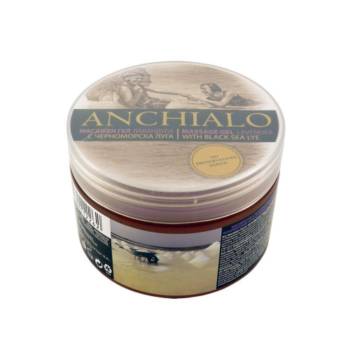 Anchialo Massage Gel with Black Sea Mud and Lavender 10.58 oz (300 g)