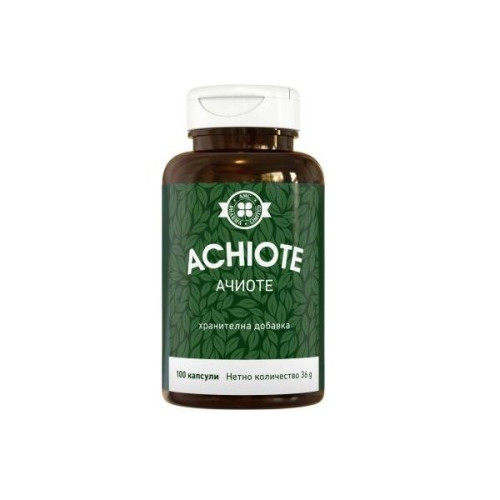 AMC Achote Annatto Seed Antioxidant Formula 100 Capsules