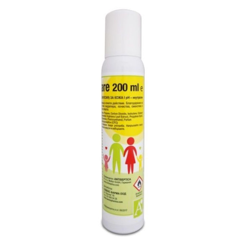 Antiseptica Dermo Care Spray Foam for Skin Regeneration 6.76 fl oz (200 ml)