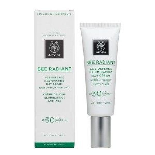 Apivita Bee Radiant Illuminating Day Cream SPF 30 1.35 fl oz (40 ml)
