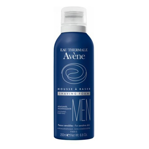 Avene Men Shaving Foam for Sensitive Skin 6.76 fl oz (200 ml)