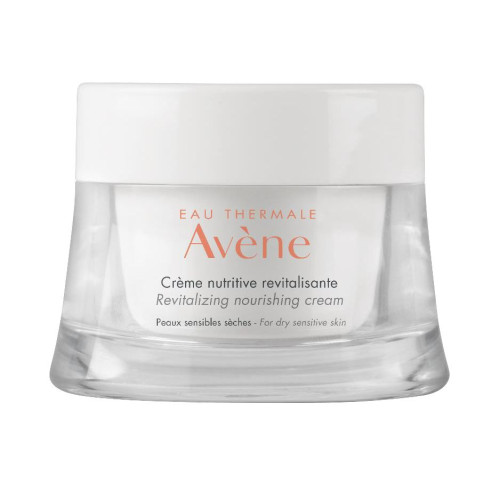 Avene Eau Thermale Revitalizing and Nourishing Face Cream for Dry and Sensitive Skin 1.69 fl oz (50 ml)