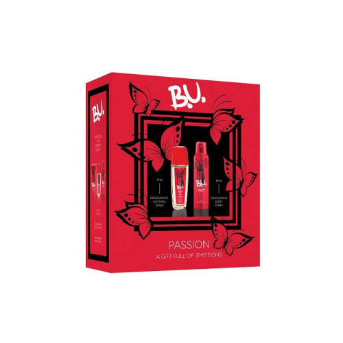 B.U. Passion Promo Set for Women Perfume Body Spray and Deodorant