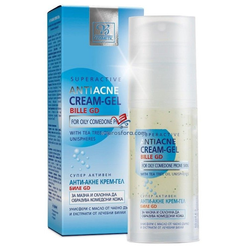 Bile Anti-Acne Cream-Gel for Oily and Problem Skin 1.69 fl oz (50 ml)