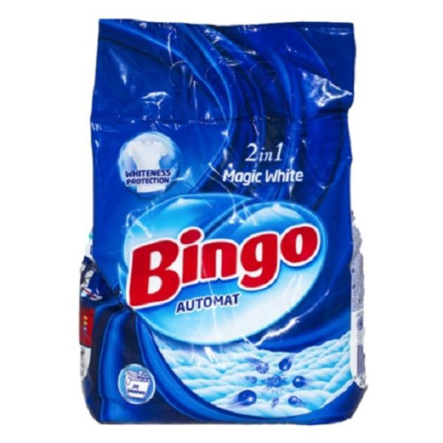 Bingo Magic White 2-in-1 Powder for White Laundry 4.41 lb (2000 g)