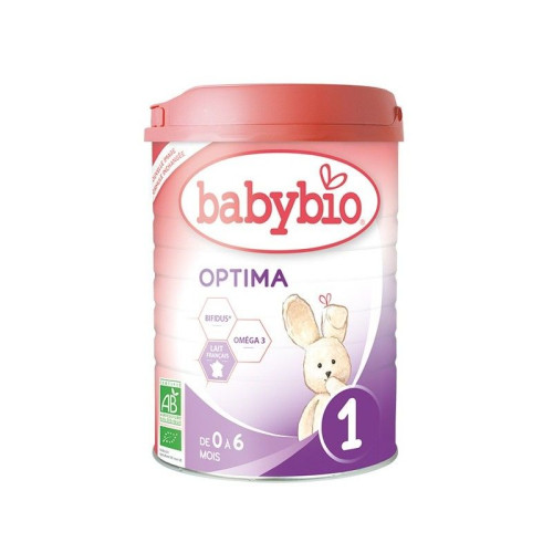 Babybio Optima 1 Organic Adapted Milk for Newborns 1.76 lb (800 g)