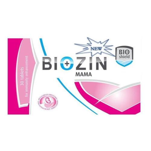 Bioshield Biozin Mama Nutritional Supplement for Pregnant and Breastfeeding Women 30 Tablets