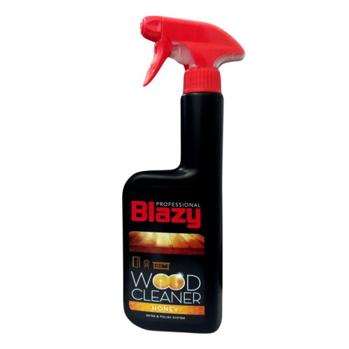 Blazy Wood Cleaner Honey Cleaning Spray for Furniture and Wooden Surfaces 16.91 fl oz (500 ml)