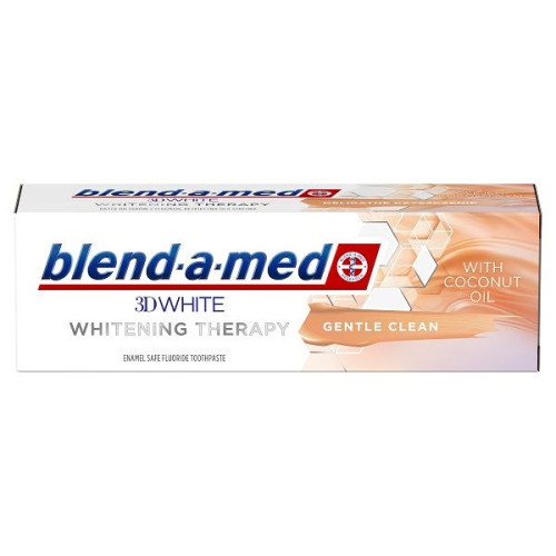 Blend-A-Med 3D Whitening Therapy Coconut Whitening Toothpaste with Coconut Oil 2.54 fl oz (75 ml)
