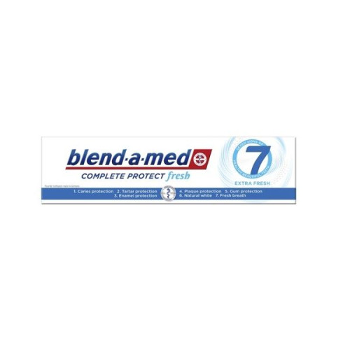 Blend-A-Med Complete 7 Extra Fresh Toothpaste 1.69 fl oz (50 ml)