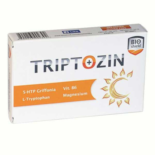 Bioshield Tryptosin Dietary Supplement for Stress Depression and Insomnia 30 Tablets