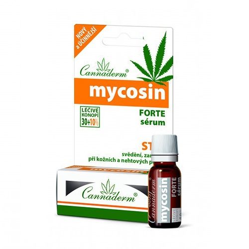 Cannaderm Mycosin Forte Serum for Skin and Nail Fungus 0.34 fl oz (10 ml)