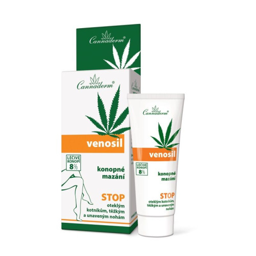 Cannaderm Venosil Balm for Tired Legs 3.38 fl oz (100 ml)