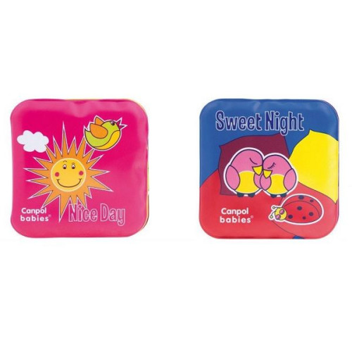 Canpol Babies Soft Play Book with Whistle for Children 6+ Months 2 pcs