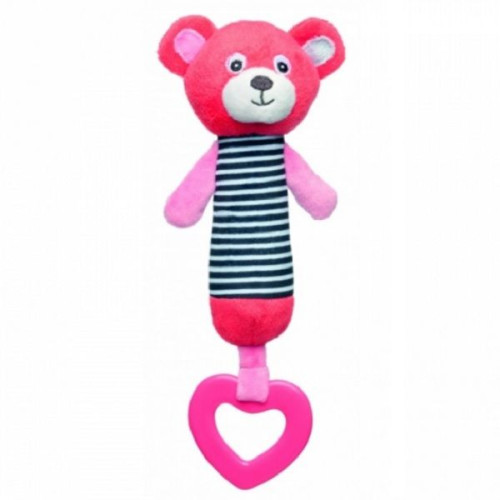 Canpol Babies Soft Toy with Whistle Coral