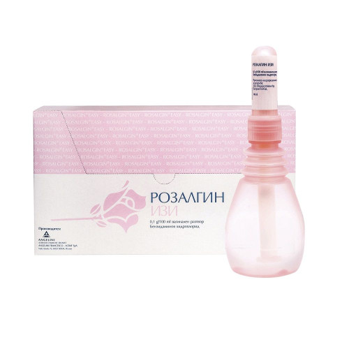 Rosalgin Easy Vaginal Wash Solution for Cervicovaginitis 3.38 fl oz (100 ml)