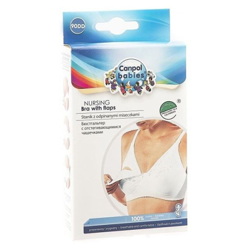 Canpol Babies Nursing Bra with Removable Cups - Size 90DD