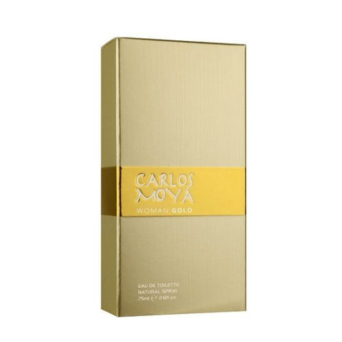 Carlos Moya Woman Gold Eau De Toilette for Women 2.54 fl oz (75 ml)
