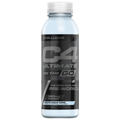 Cellucor C4 Ultimate Pre-Workout Drink Artic Snow Cone 11.67 fl oz (345 ml)