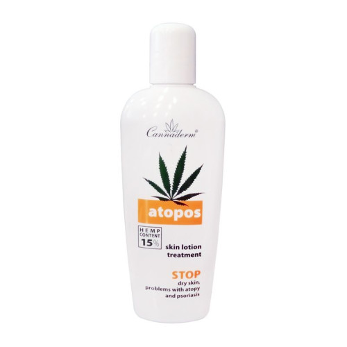 Cannaderm Atopos Body Lotion for Dry Rough and Flaky Skin 5.07 fl oz (150 ml)