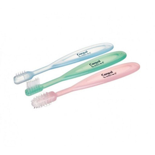 Canpol Babies Set of Toothbrushes for Children 6+ Months 3 pcs