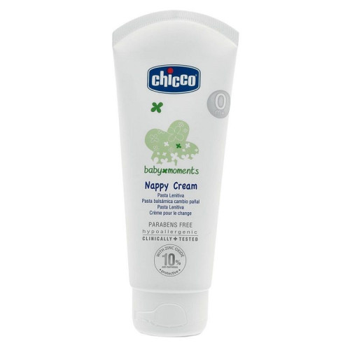 Chicco Baby Moments 0+ Baby Paste Against Diaper Rash 3.38 fl oz (100 ml)