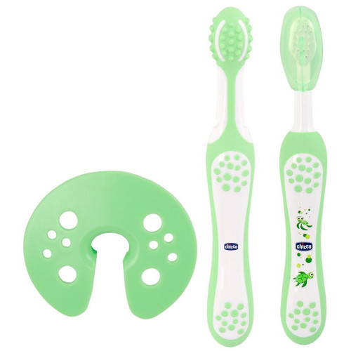 Chicco Gum Massager and Toothbrush Set for Children 4+ Months