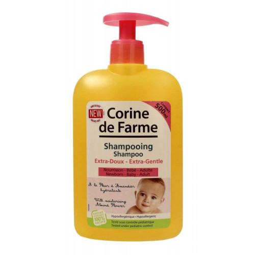 Corine De Farme Moisturizing Almond-Scented Hair and Body Wash 16.91 fl oz (500 ml)