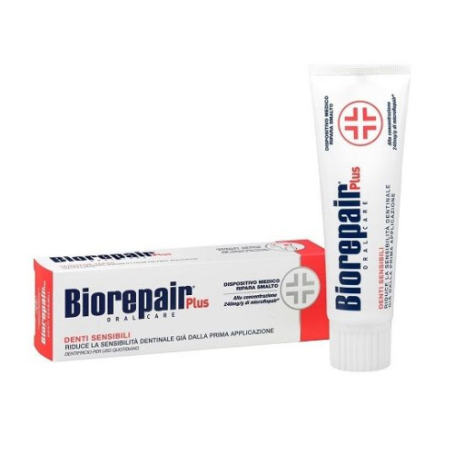Biorepair Plus Sensitive Toothpaste for Sensitive Teeth 2.54 fl oz (75 ml)