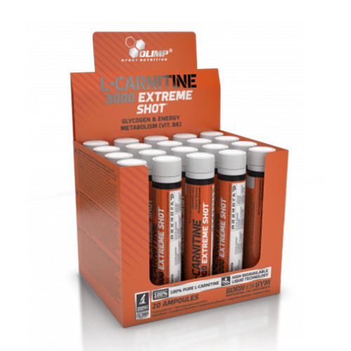 Olimp L-Carnitine 3000 Extreme Shot Orange 1 Ampoule
