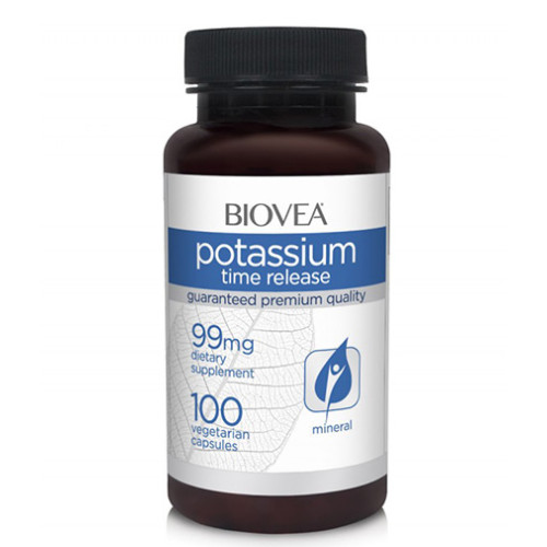Biovea Potassium Time Release 100 Capsules