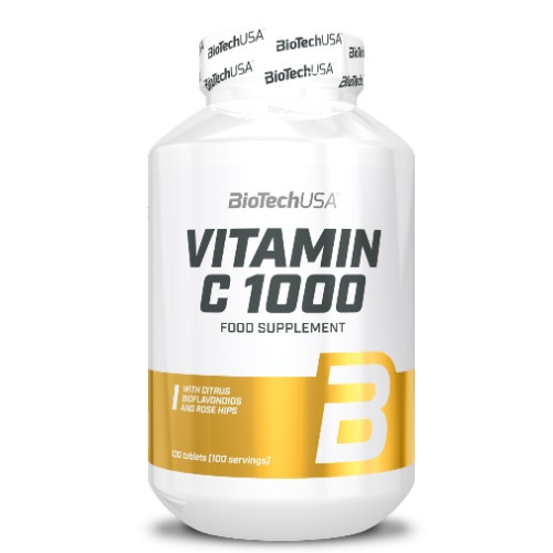 Biotech USA Vitamin C 1000 mg 100 Tablets
