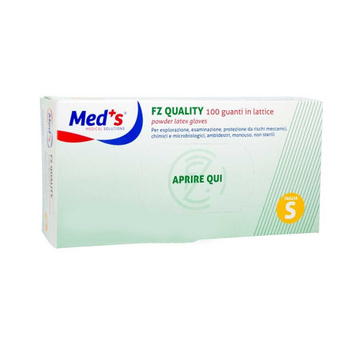 Eurogloves Latex Gloves with Talc S 100 pcs