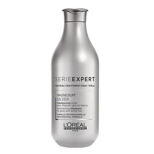 L'oreal Professionnel Silver Shampoo for Gray and White Hair 10.14 fl oz (300 ml)