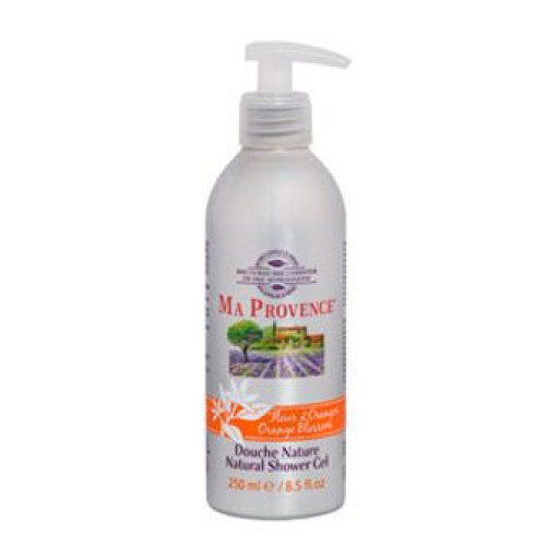 Ma Provence Orange Blossom Natural Shower Gel with Orange Blossom 16.91 fl oz (500 ml)