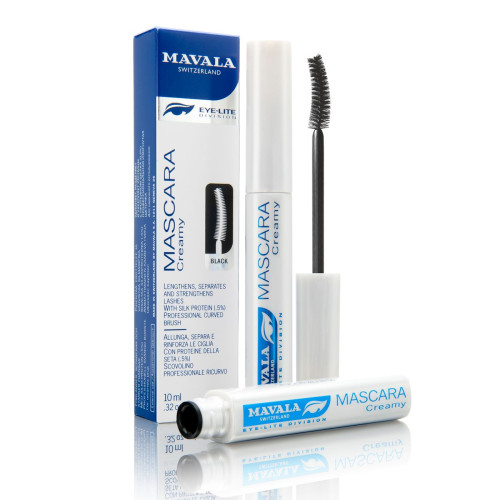 Mavala Mascara with Silk Proteins and Professional Brush 0.34 fl oz (10 ml)
