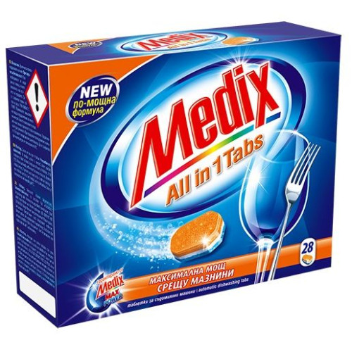 Medix All in One Dishwasher Tablets 28 pcs