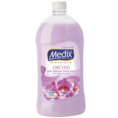 Medix Orchid Liquid Hand Soap with Orchid - Refill 30.43 fl oz (900 ml)