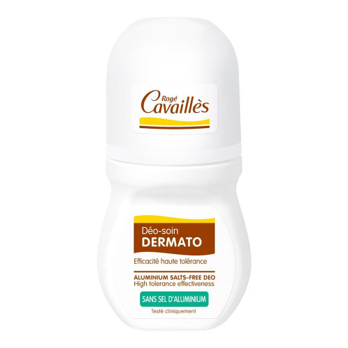 Roge Cavailles Dermatological Roll-On Deodorant Against Perspiration Without Aluminum Salts 1.69 fl oz (50 ml)