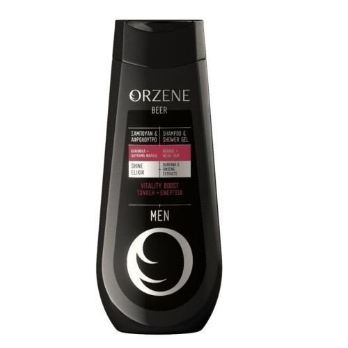 Orzene Beer 2-in-1 Shampoo for Men 13.53 fl oz (400 ml)