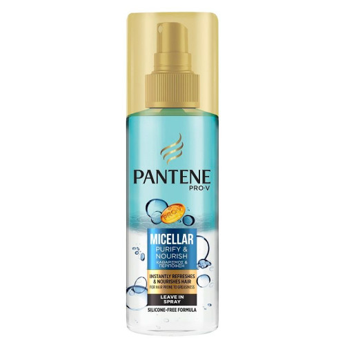 Pantene Micellar Hair Spray with Micellar Water and Nourishing Pro-V Complex 5.07 fl oz (150 ml)
